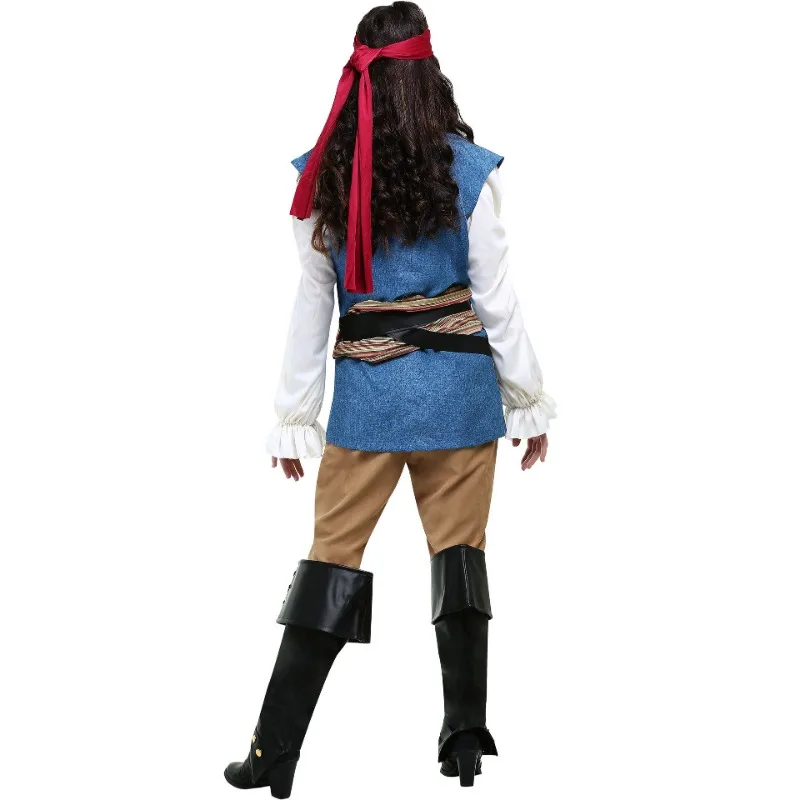 Déguisement pirate exposé avec tous les accessoires