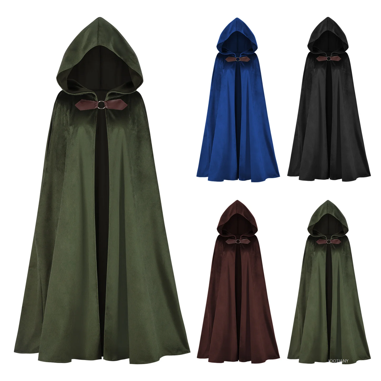 cape pirate en polyester pour costume adulte