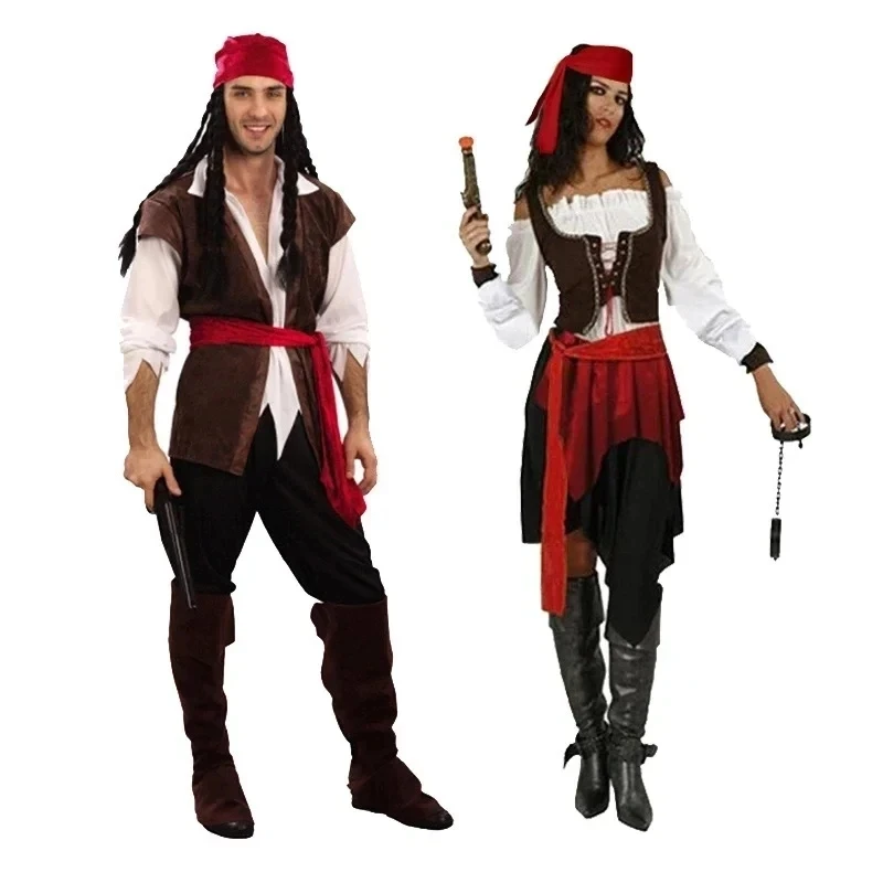 costume pirate homme avec accessoires divers