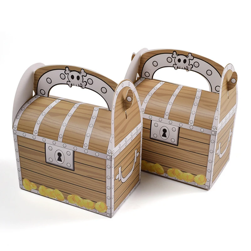 Boîtes coffre pirate en décor pour événements