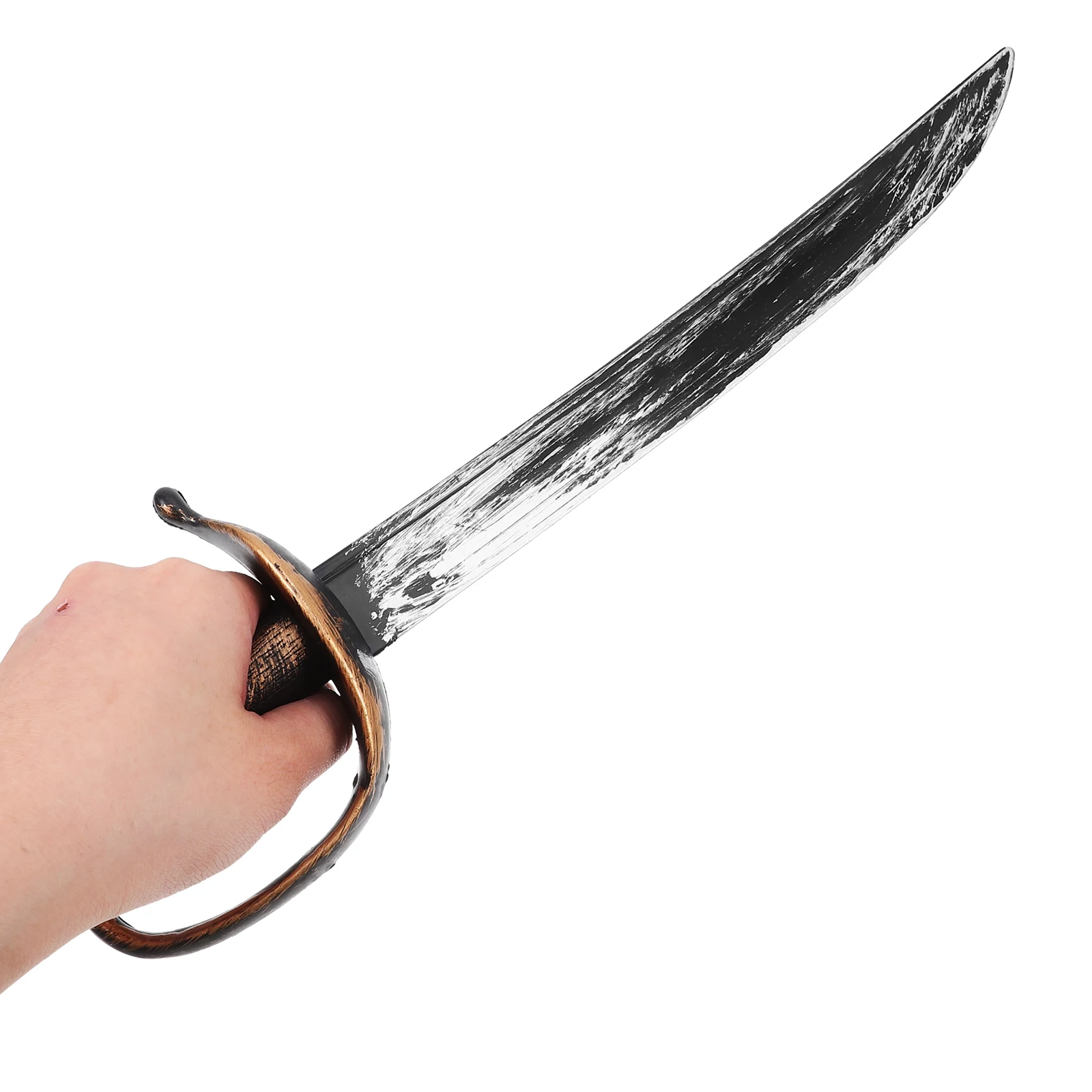 cache-oeil de pirate avec épée en plastique