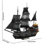 Bateau Noir De Pirate Jouet