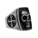 Bague Tête De Mort Gros Oeil Pirate