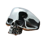 Bague Tête De Mort Pirate Argenté Moderne