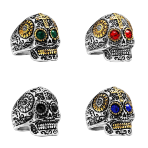 Bague Tête De Mort Style Pirate Royal