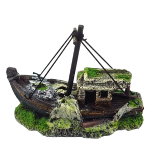 Bateau Pirate Style Aquarium