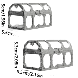Coffre De Pirate Design Transparent