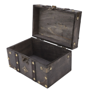 Coffre De Pirate En Bois Rétro