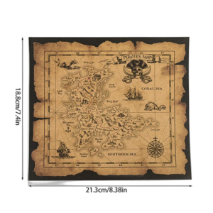 Décoration Carte Aux Trésors Rare