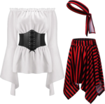 Déguisement Femme Pirate Menaçante
