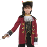 Déguisement Pirate Rouge Pour Enfant