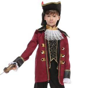 Déguisement Pirate Rouge Pour Enfant