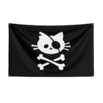 Drapeau Chat Pirate