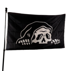 Drapeau Pirate Scared