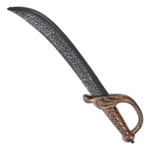 Sabre Pirate Réaliste En Plastique Pour Enfant