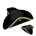 Tricorne De Pirate Noir Moderne
